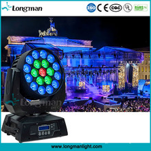 RGBW 4in1 19X15W LED Moving Fixtures Wash Zoom Light